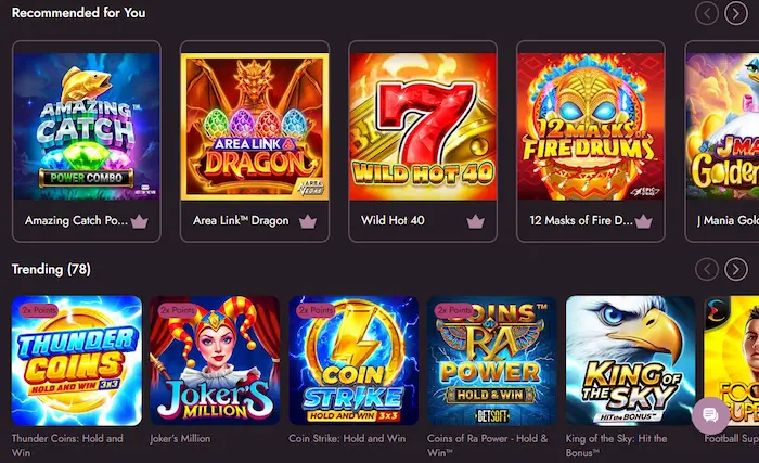 Mr.Fortune Casino games